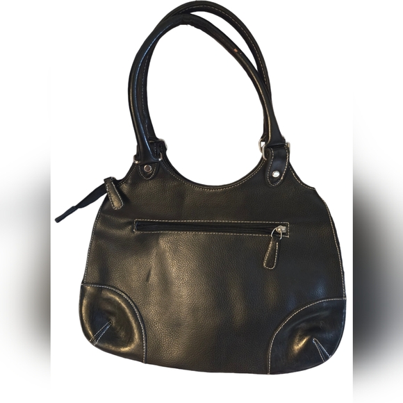 Bagatique Black Compact Hand Bag - Picture 4 of 5